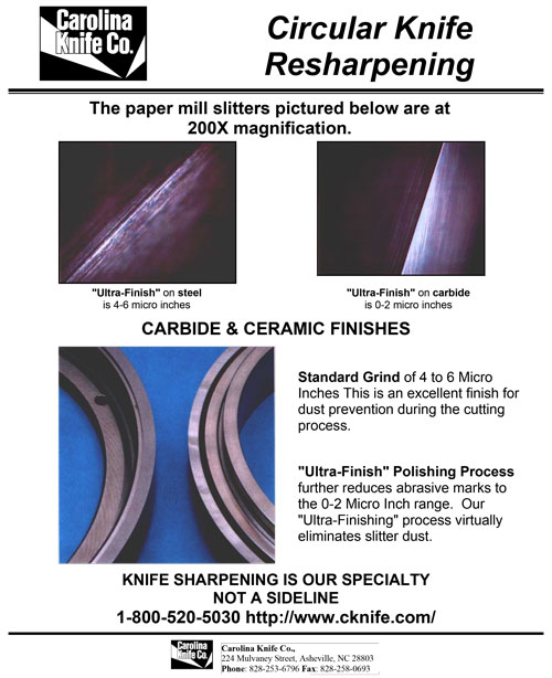 A Guide to Sharpening Circular Blades