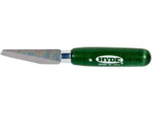 Hyde - Clipped Point Stitcher Knife - 15 Gauge